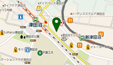 大阪王将 津田沼北口店の地図画像