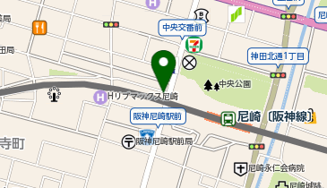 大阪王将 阪神尼崎駅前店の地図画像