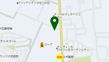 大阪王将 フレスポひばりが丘店の地図画像