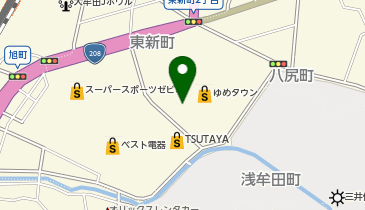 大阪王将 大牟田ゆめタウン店の地図画像