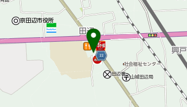 大阪王将 京田辺店の地図画像