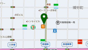 大阪王将 長堀橋店の地図画像