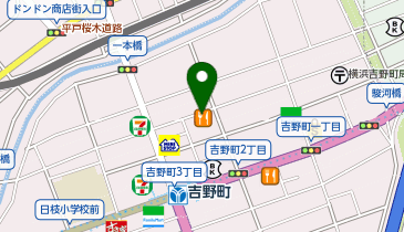 大阪王将 吉野町店の地図画像