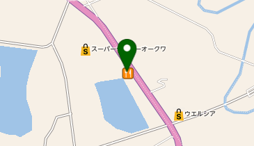 大阪王将 和泉納花店の地図画像