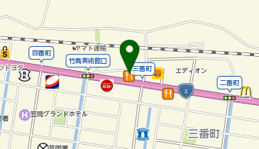 大阪王将 笠岡店の地図画像