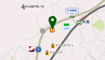 大阪王将 大池マックスバリュ店の地図画像