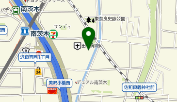 大阪王将 南茨木店の地図画像