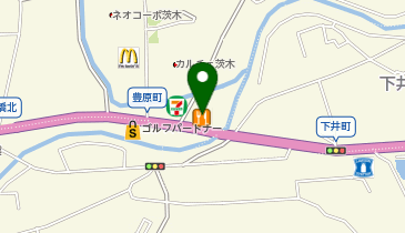 大阪王将 茨木豊原店の地図画像