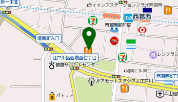 大阪王将 西葛西南口店の地図画像