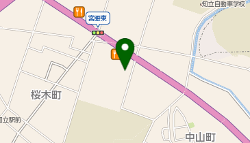 大阪王将 知立店の地図画像