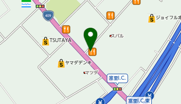 大阪王将 富里インター店の地図画像