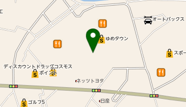 大阪王将 徳島ゆめタウン店の地図画像