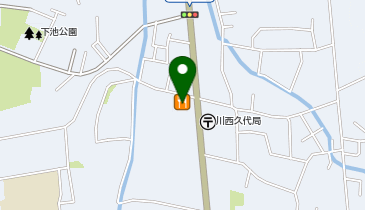 大阪王将 川西久代店の地図画像