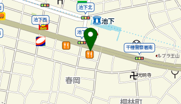 大阪王将 池下店の地図画像