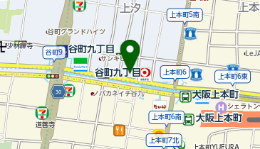 大阪王将 上本町店の地図画像