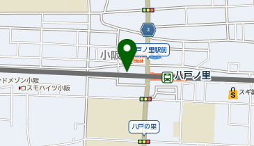 大阪王将 八戸ノ里店の地図画像