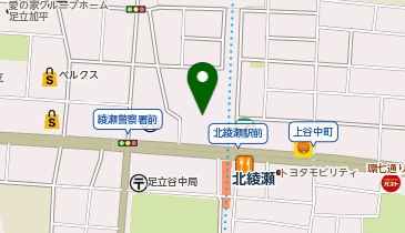 大阪王将 ららテラス北綾瀬店の地図画像