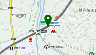 大阪王将 萱島店の地図画像
