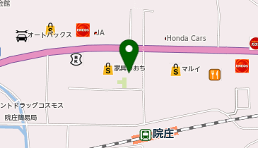 大阪王将 院庄店の地図画像