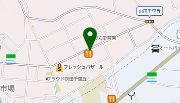 大阪王将 千里丘店の地図画像