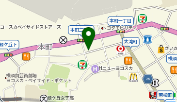 大阪王将 横須賀中央店の地図画像