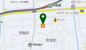 大阪王将 大和田店の地図画像