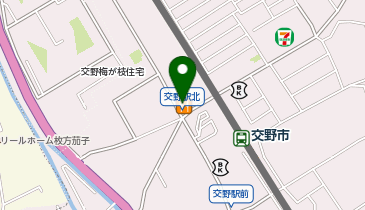 大阪王将 交野駅前店の地図画像