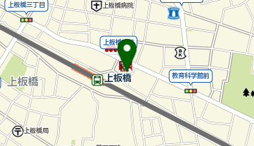 大阪王将 上板橋店の地図画像