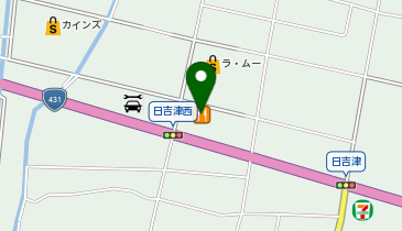 大阪王将 日吉津店の地図画像