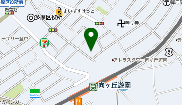 大阪王将 向ケ丘遊園店の地図画像