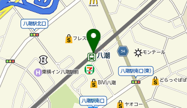 大阪王将 TXアベニュー八潮店の地図画像