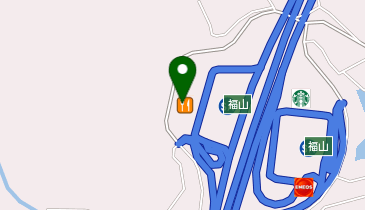 大阪王将 福山SA店の地図画像