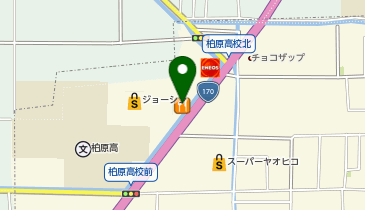 大阪王将 柏原外環店の地図画像