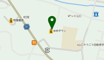 大阪王将 山口ゆめタウン店の地図画像