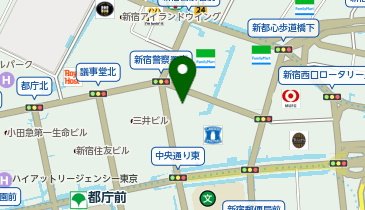 大阪王将 新宿エルタワー店の地図画像