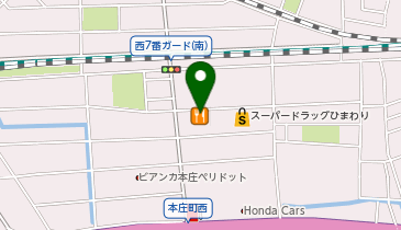 大阪王将 福山南本庄店の地図画像