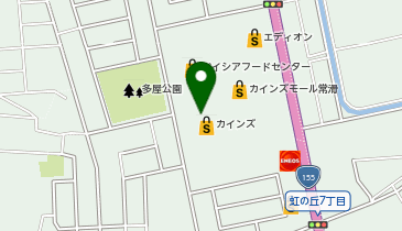 スガキヤ 常滑カインズ店の地図画像