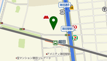 スガキヤ 堀田カインズ店の地図画像