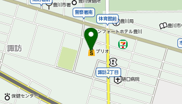 スガキヤ 豊川プリオ店の地図画像