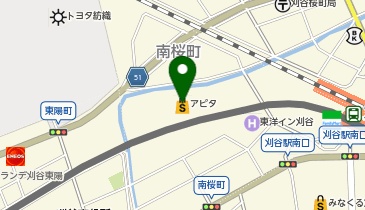 スガキヤ 刈谷アピタ店の地図画像