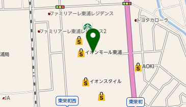 スガキヤ 東浦イオンモール店の地図画像