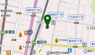 スガキヤ 豊田ギャザ店の地図画像