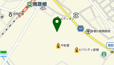 スガキヤ ビバシティ彦根店の地図画像