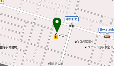 スガキヤ 浄水バロー店の地図画像