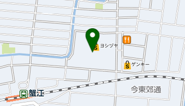 スガキヤ ヨシヅヤJR蟹江駅前店の地図画像