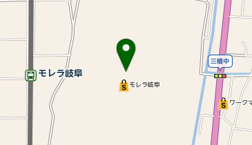 スガキヤ モレラ岐阜店の地図画像