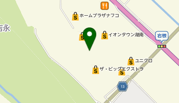 スガキヤ イオンタウン湖南店の地図画像