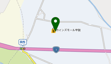 スガキヤ 甲賀カインズ店の地図画像