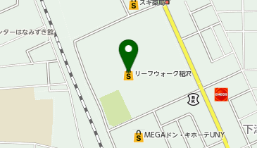 スガキヤ 稲沢リーフウォーク店の地図画像