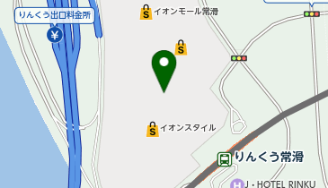 スガキヤ イオンモール常滑の地図画像
